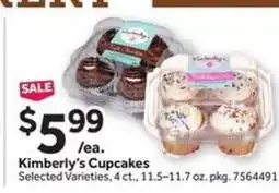 Stop&Shop Kimberly's Cupcakes offer