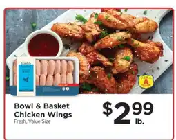 ShopRite Bowl & Basket Chicken Wings offer