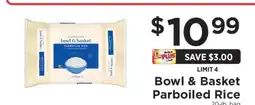 ShopRite Bowl & Basket Parboiled Rice offer