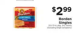 ShopRite Borden Singles offer