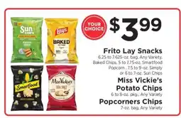 ShopRite Frito Lay Snacks offer