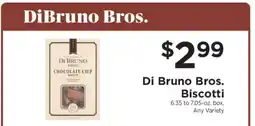 ShopRite Di Bruno Bros. Biscotti offer