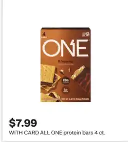 CVS ALL ONE protein bars offer