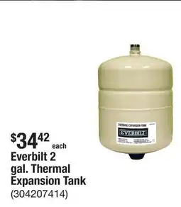 The Home Depot Everbilt 2 gal. Thermal Expansion Tank offer