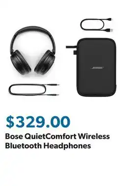 Sam's Club Bose QuietComfort Wireless Bluetooth Headphones offer