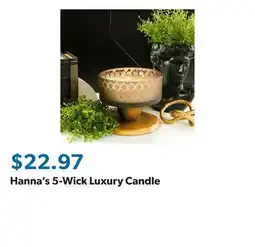 Sam's Club Hanna's 5-Wick Luxury Candle offer