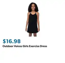 Sam's Club Outdoor Voices Girls Exercise Dress offer
