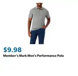 Sam's Club Member's Mark Men's Performance Polo offer
