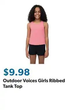 Sam's Club Outdoor Voices Girls Ribbed Tank Top offer