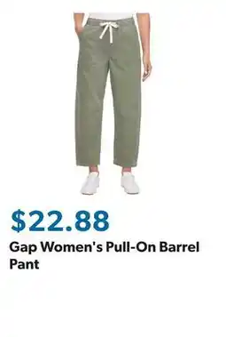 Sam's Club Gap Women's Pull-On Barrel Pant offer