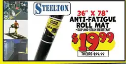 Ollie's 36 X 78 ANTI-FATIGUE ROLL MAT offer