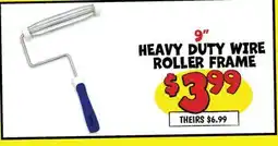 Ollie's 9 HEAVY DUTY WIRE ROLLER FRAME offer