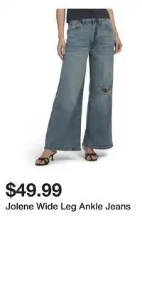 TJ Maxx Jolene Wide Leg Ankle Jeans offer