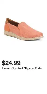 TJ Maxx Lenoir Comfort Slip-on Flats offer