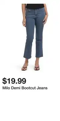 TJ Maxx Milo Demi Bootcut Jeans offer