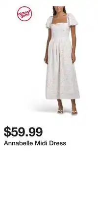 TJ Maxx Annabelle Midi Dress offer