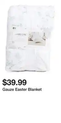 TJ Maxx Gauze Easter Blanket offer
