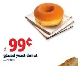 Lidl Glazed yeast donut offer