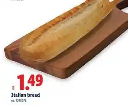 Lidl Italian bread offer