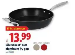Lidl SilverCrest cast aluminum fry pan offer