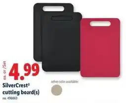 Lidl SilverCrest cutting board(s) offer