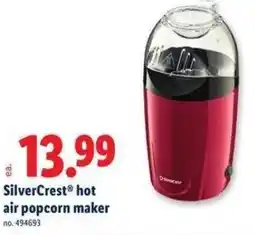Lidl SilverCrest hot air popcorn maker offer