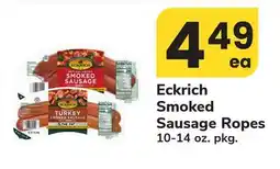 ACME Eckrich Smoked Sausage Ropes offer