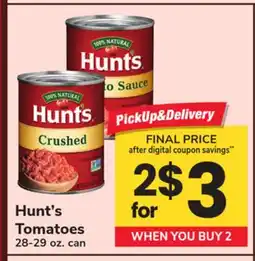 ACME Hunt's Tomatoes offer