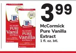 ACME McCormick Pure Vanilla Extract offer
