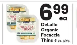 ACME DeLallo Organic Focaccia Thins offer