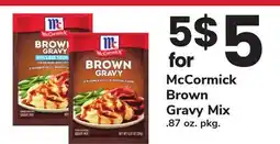 ACME McCormick Brown Gravy Mix offer