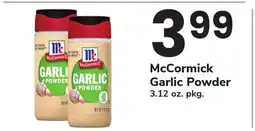 ACME McCormick Garlic Powder offer