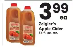 ACME Zeigler's Apple Cider offer