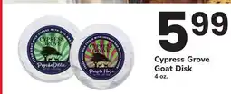 ACME Cypress Grove Goat Disk offer
