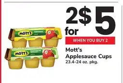 ACME Mott's Applesauce Cups offer