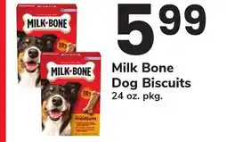 ACME Milk Bone Dog Biscuits offer