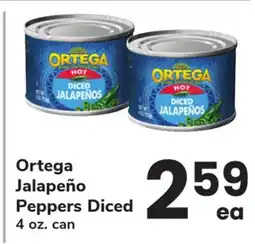 ACME Ortega Jalapeño Peppers Diced offer