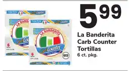 ACME La Banderita Carb Counter Tortillas offer