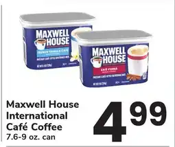 ACME Maxwell House International Café Coffee offer