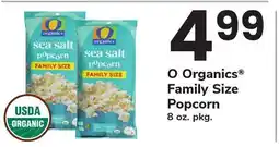 ACME O Organics Family Size Popcorn offer