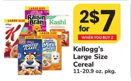 ACME Kellogg's Large Size Cereal offer