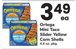 ACME Ortega Mini Taco Slider Yellow Corn Shells offer