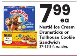 ACME Nestlé Ice Cream Drumsticks or Tollhouse Cookie Sandwich offer