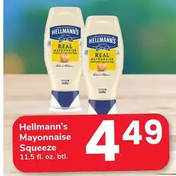 ACME Hellmann's Mayonnaise Squeeze offer