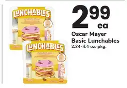 ACME Oscar Mayer Basic Lunchables offer