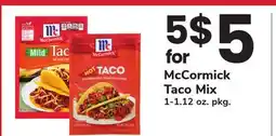 ACME McCormick Taco Mix offer