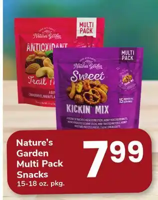 ACME Nature's Garden Multi Pack Snacks offer