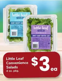 ACME Little Leaf Convenience Salads offer