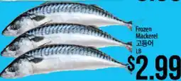Hmart Frozen Mackerel offer