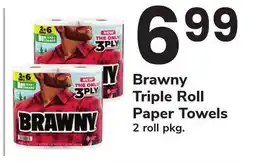 ACME Brawny Triple Roll Paper Towels offer